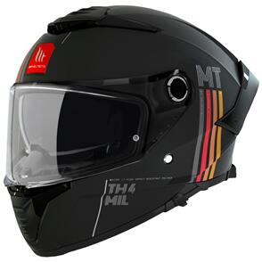 MT THUNDER SV HELMET [MIL MATT BLACK] 